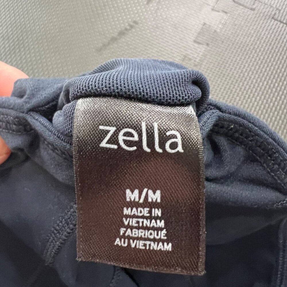 Zella Women Black High-Rise Leggings M/M - Picture 5 of 5